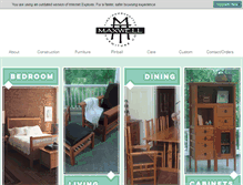 Tablet Screenshot of maxwellfurniture.com